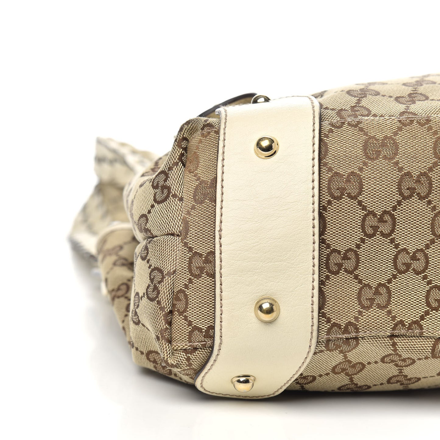 Monogram Small Pelham Shoulder Bag Off White