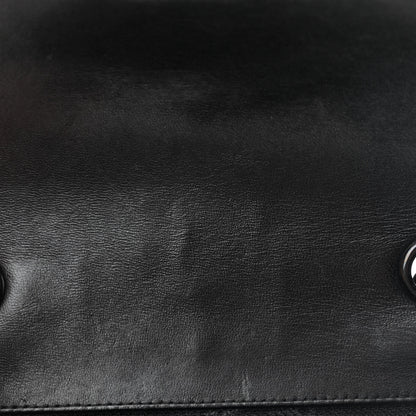 Chanel Lambskin Chevron Quilted Mini Square Flap So Black 12 of 15