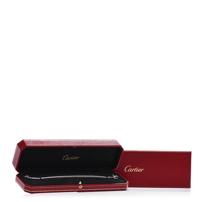 Cartier 18K White Gold Interlocking LOVE Necklace 5 of 5