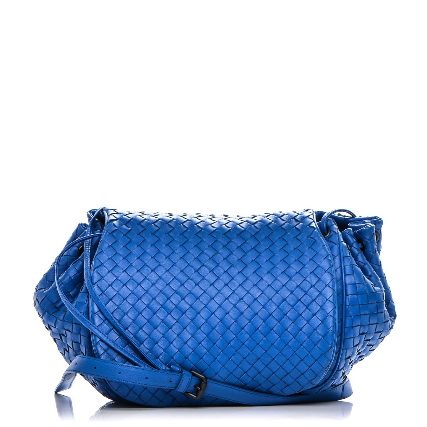 Nappa Intrecciato Messenger Bag