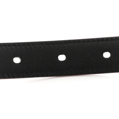 Saint Laurent Smooth Calfskin Monogram Square Buckle Belt 90 36 Red Tan 4 of 6