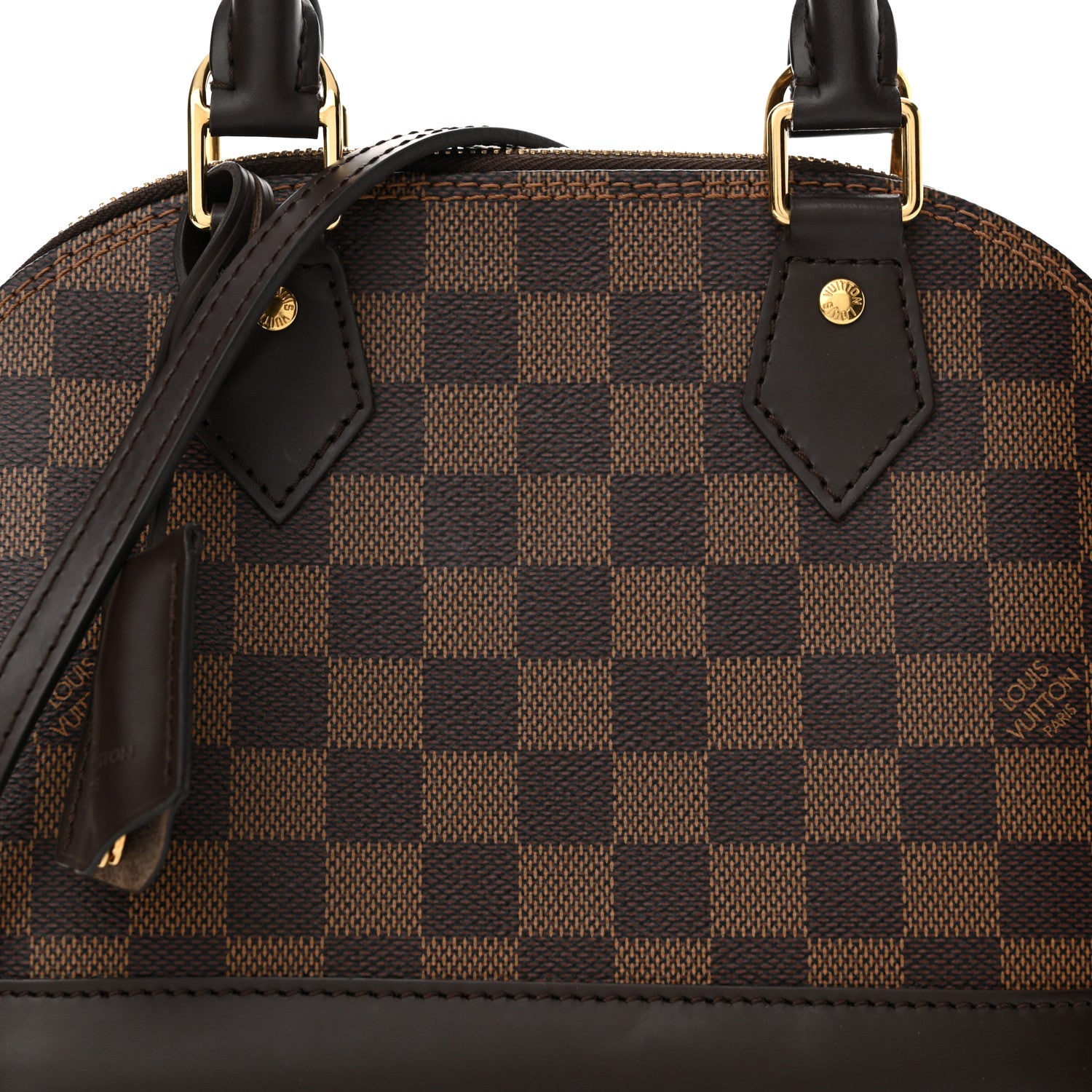 Louis Vuitton Damier Ebene Alma BB 8 of 11