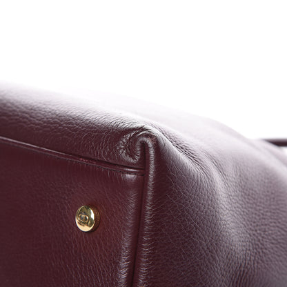 Christian Dior Calfskin Granville Tote Purple 11 of 17