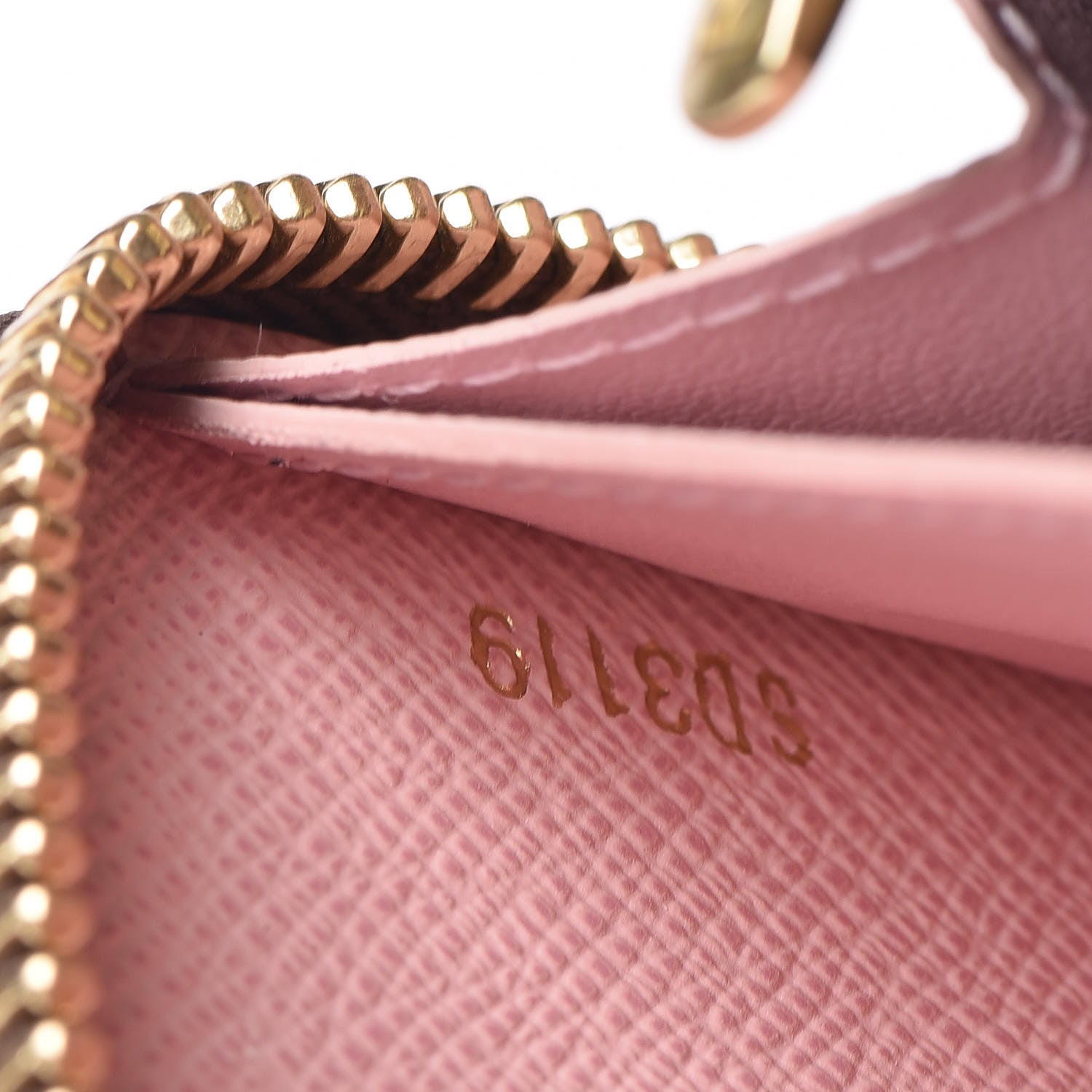 Louis Vuitton Monogram Clemence Wallet Rose Ballerine 7 of 8
