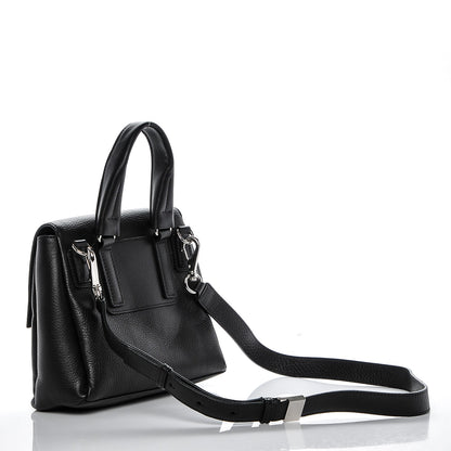 Givenchy Waxy Grained Calfskin Mini Pandora Pure Flap Bag Black 3 of 6