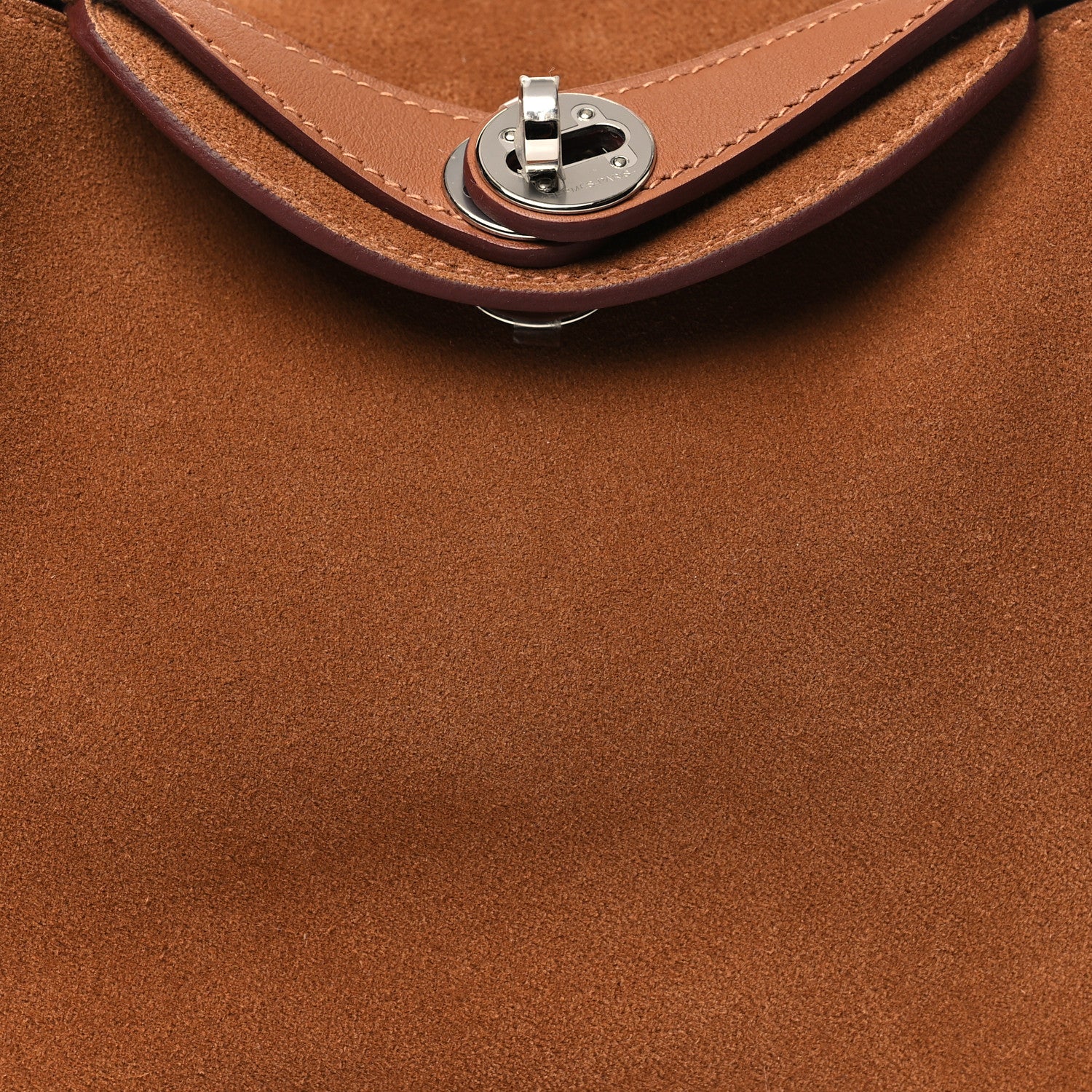 Hermes Veau Grizzly Swift Mini Lindy 20 Gold 8 of 10