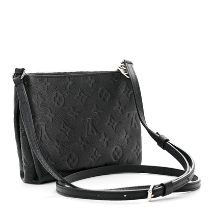 Louis Vuitton Empreinte Pallas Crossbody Black 3 of 14