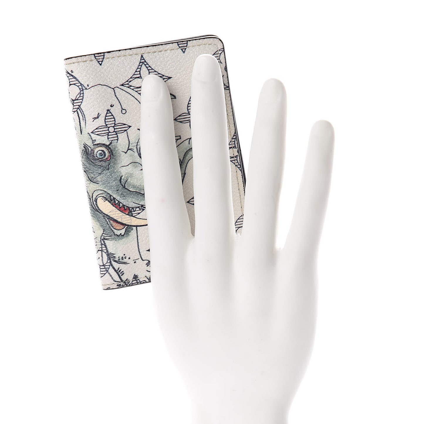 Savane Monogram Chapman Pocket Organizer White