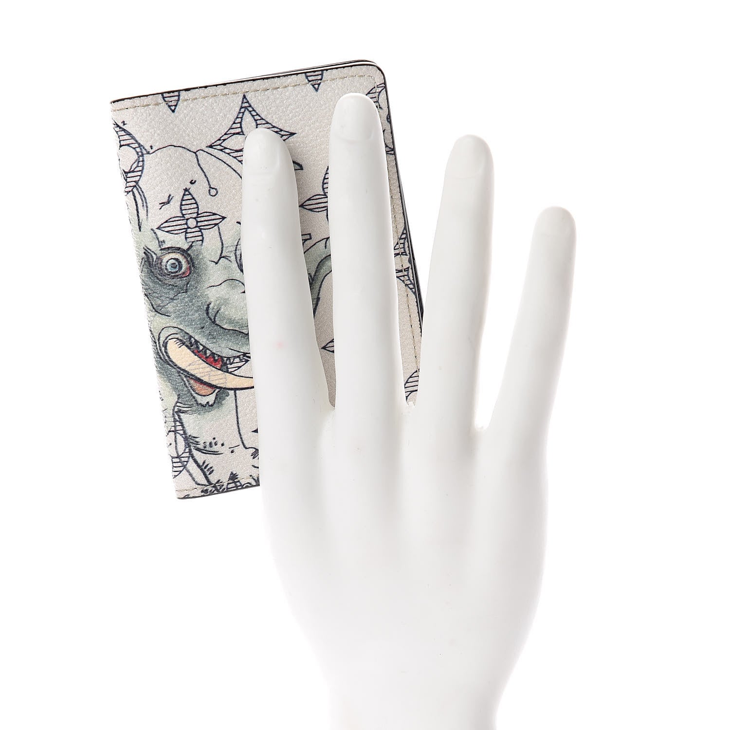 Louis Vuitton Savane Monogram Chapman Pocket Organizer White 2 of 7