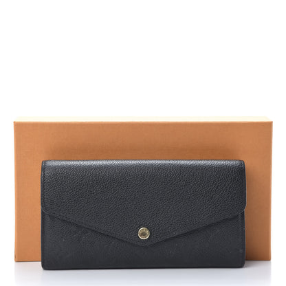 Louis Vuitton Empreinte Sarah Wallet NM Black 11 of 11