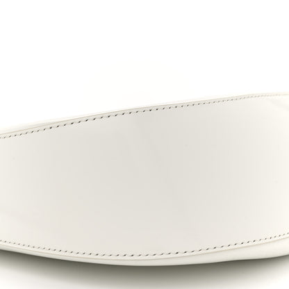 Prada Spazzolato Maxi Cleo Adjustable Strap Shoulder Bag White 8 of 12