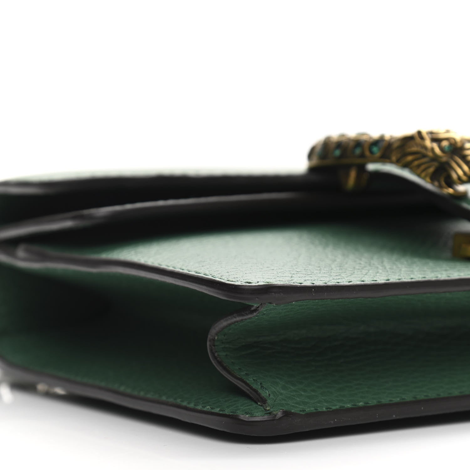 Gucci Calfskin Mini Dionysus Shoulder Bag Emerald 10 of 12