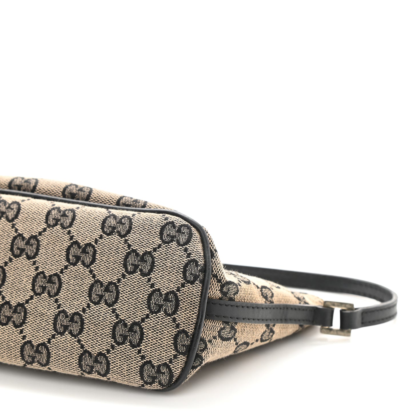 Monogram Web Boat Pochette Black
