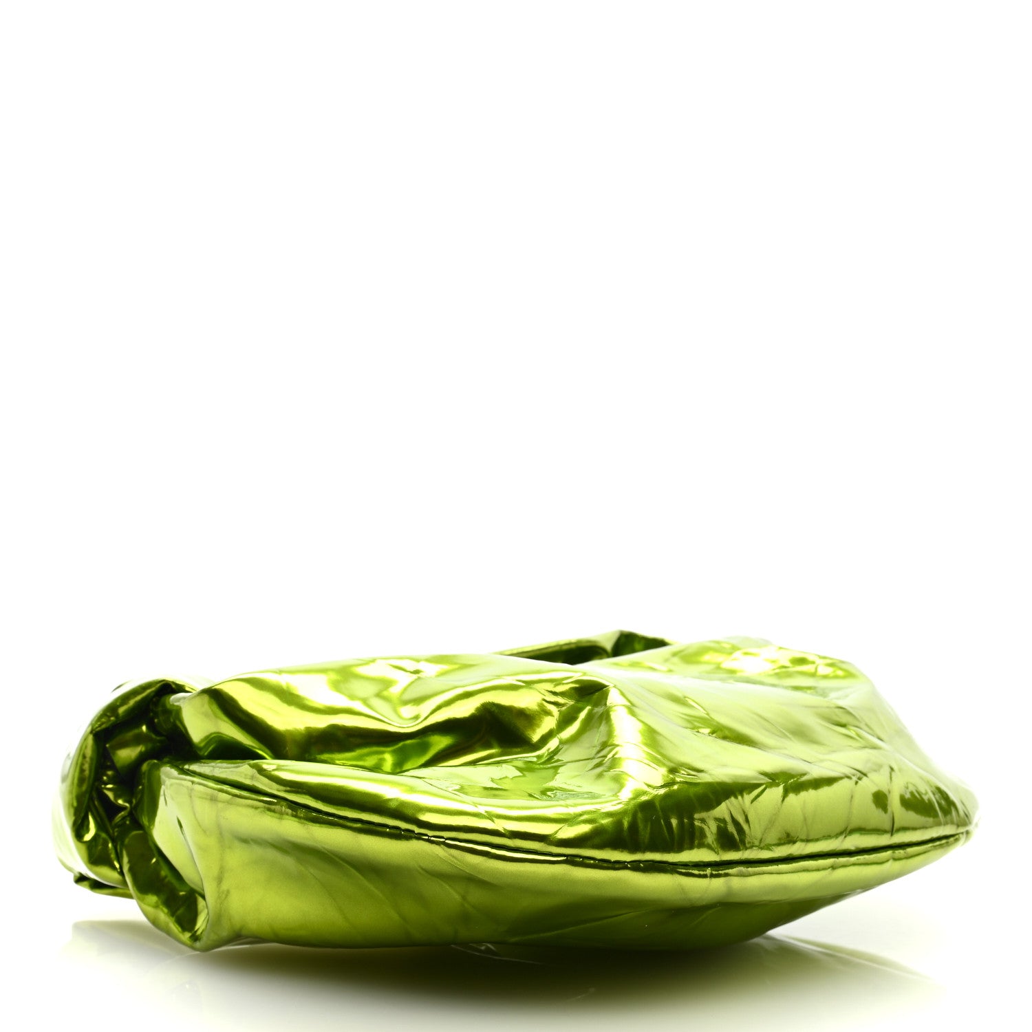 Bottega Veneta Metallic Crushed Calfskin Mini Jodie Chlorophyll 4 of 8