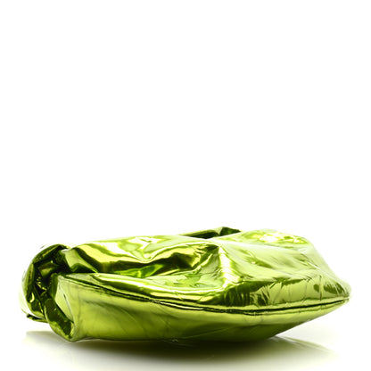 Bottega Veneta Metallic Crushed Calfskin Mini Jodie Chlorophyll 4 of 8