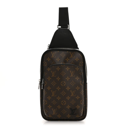 Louis Vuitton Monogram Macassar Avenue Sling Bag 1 of 12