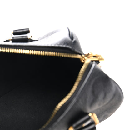Louis Vuitton Empreinte Monogram Giant Speedy Bandouliere 20 Black 4 of 8