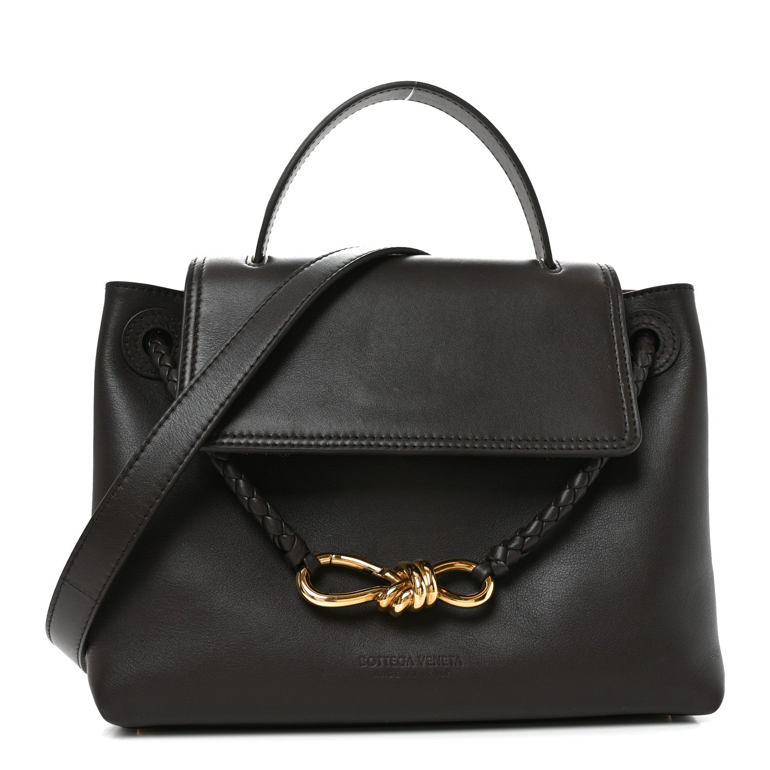 Bottega Veneta Silky Calfskin Small Ciao Ciao Fondant 1 of 10