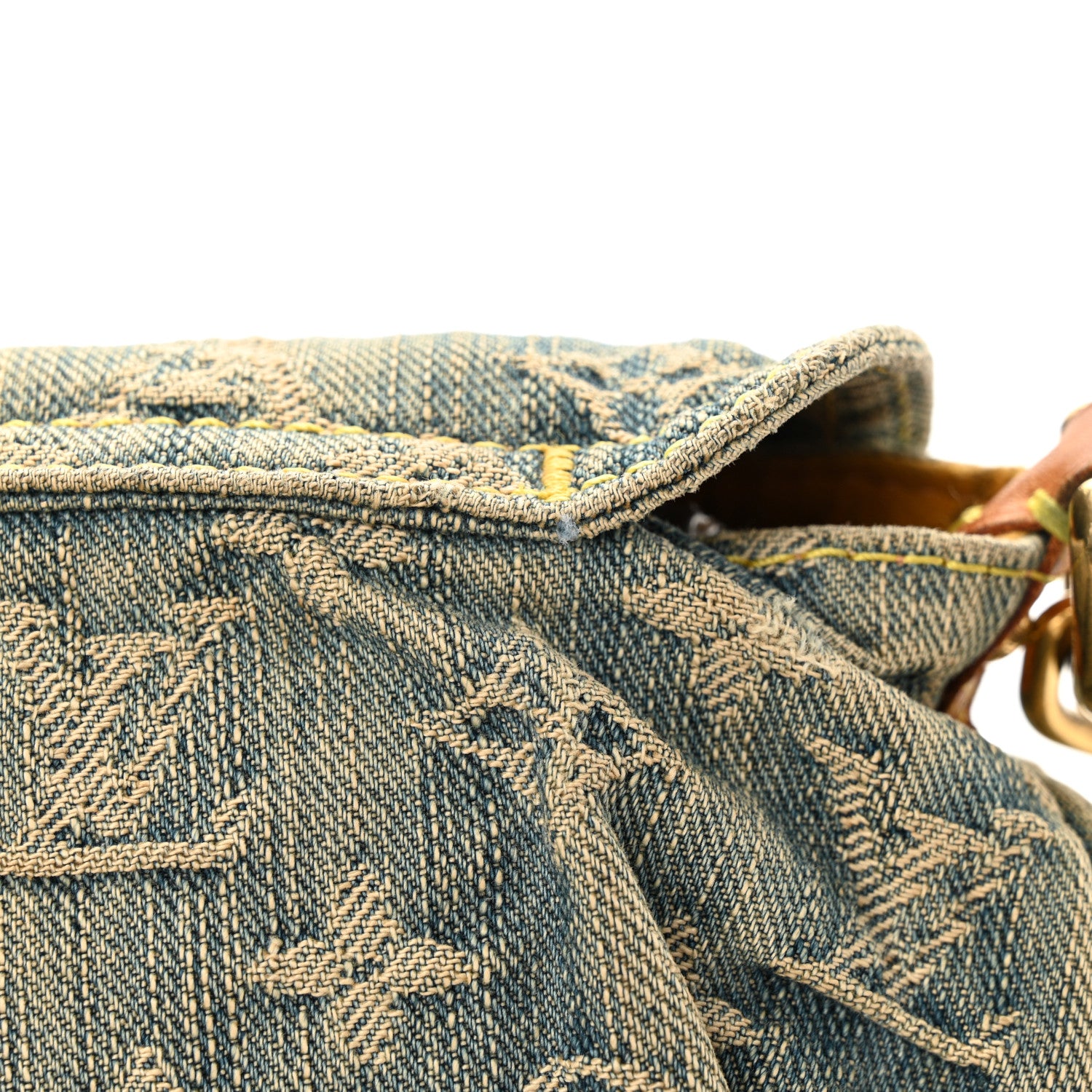Louis Vuitton Monogram Denim Mini Pleaty Blue 13 of 13