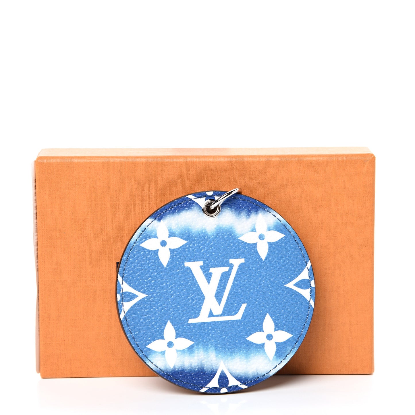 Monogram Escale Bag Charm Key Holder Blue