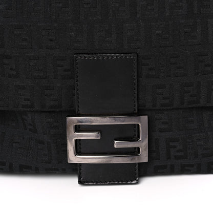 Fendi Zucchino Mama Baguette Black 7 of 15