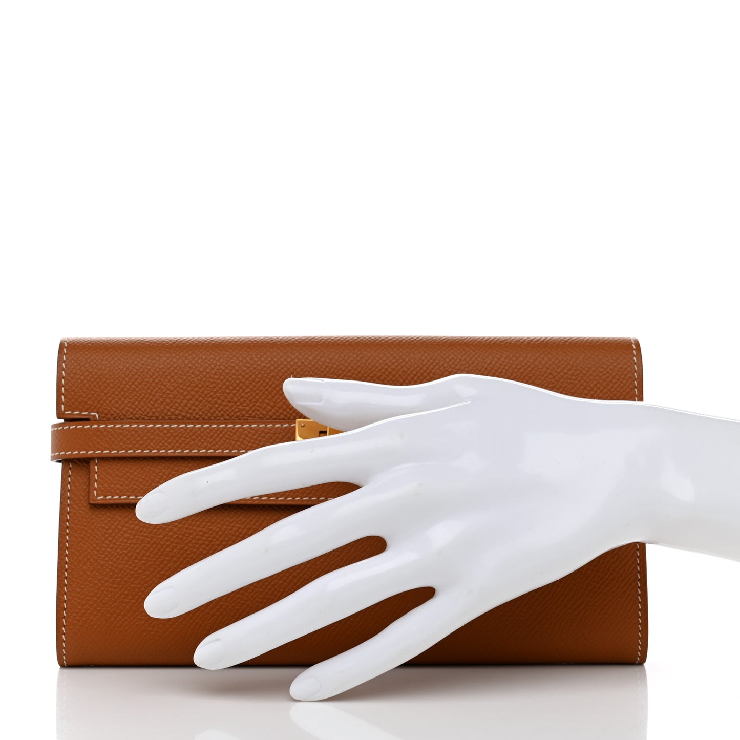 Epsom Kelly Longue Wallet Gold