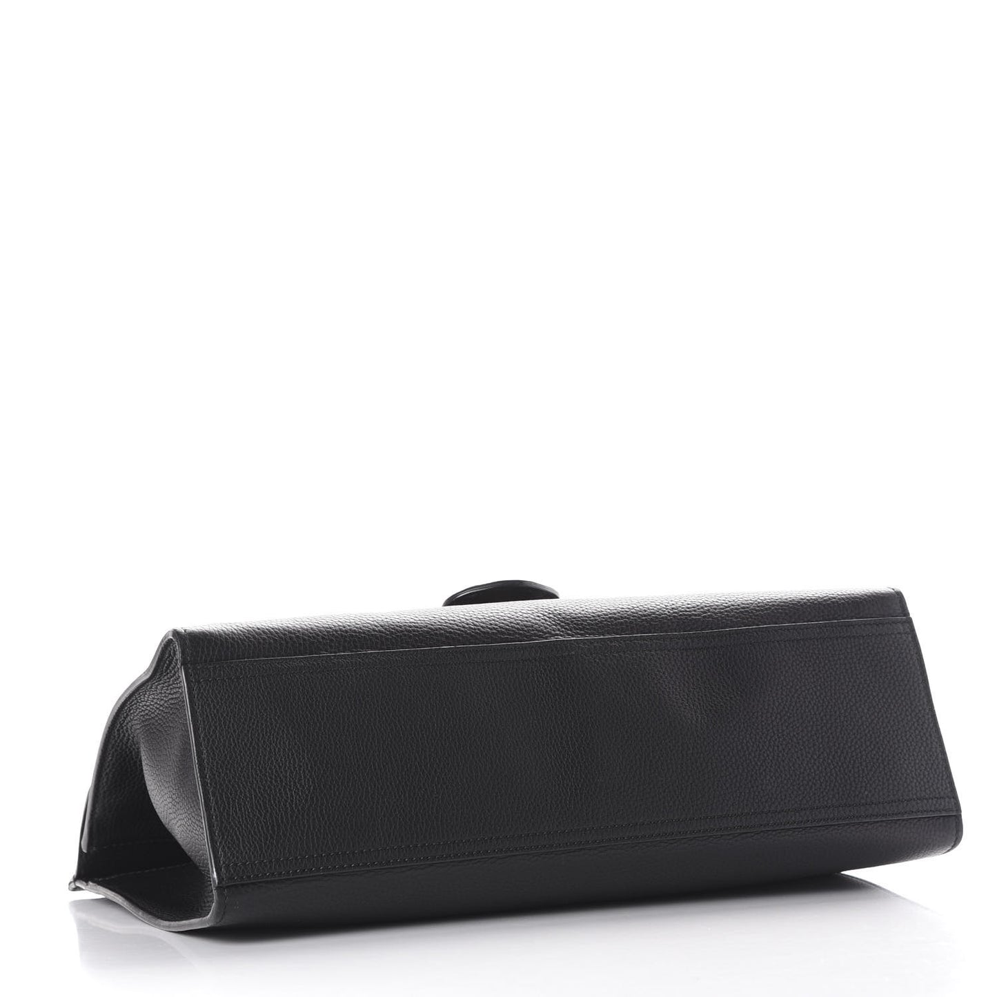 Calfskin Feline Medium GG Marmont Top Handle Bag Black