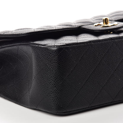 Chanel Caviar Quilted Jumbo Double Flap Black 6 of 11