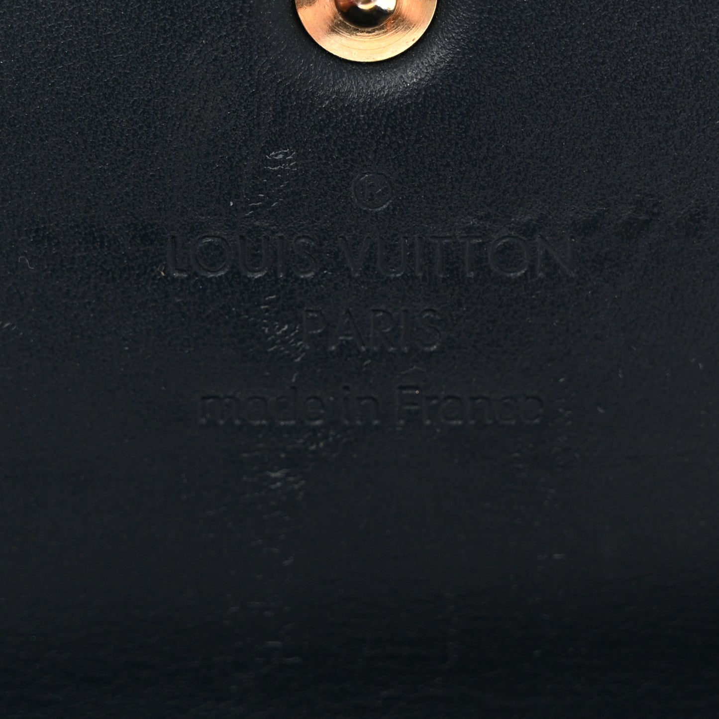 Vernis Sarah Wallet Blue Nuit