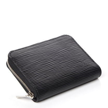 Louis Vuitton Epi Zippy Coin Purse Black 4 of 10