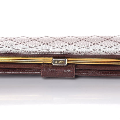 Chanel Caviar Stitched French Wallet Brown 13 of 18