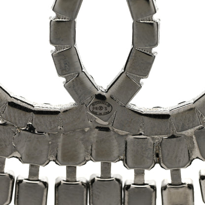 Chanel Crystal Fringe CC Brooch Black 4 of 4