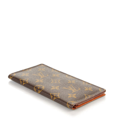 Louis Vuitton Monogram Porte Valeurs Checkbook Wallet 4 of 7