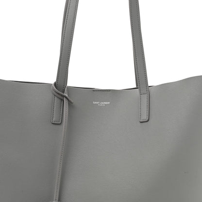 Saint Laurent Calfskin Large Shopping Tote Granite 8 of 14