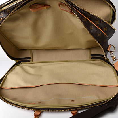 Louis Vuitton Monogram Alize 2 Compartment Luggage Travel Bag 6 of 18