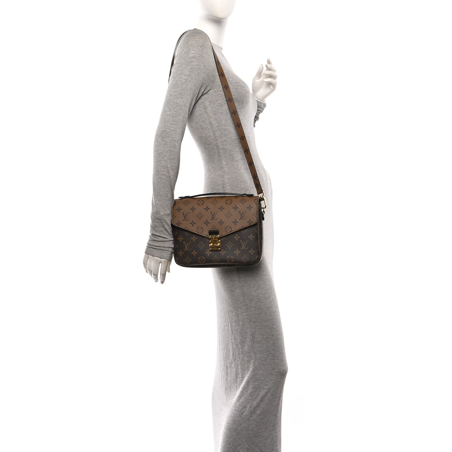 Louis Vuitton Reverse Monogram Pochette Metis 2 of 10