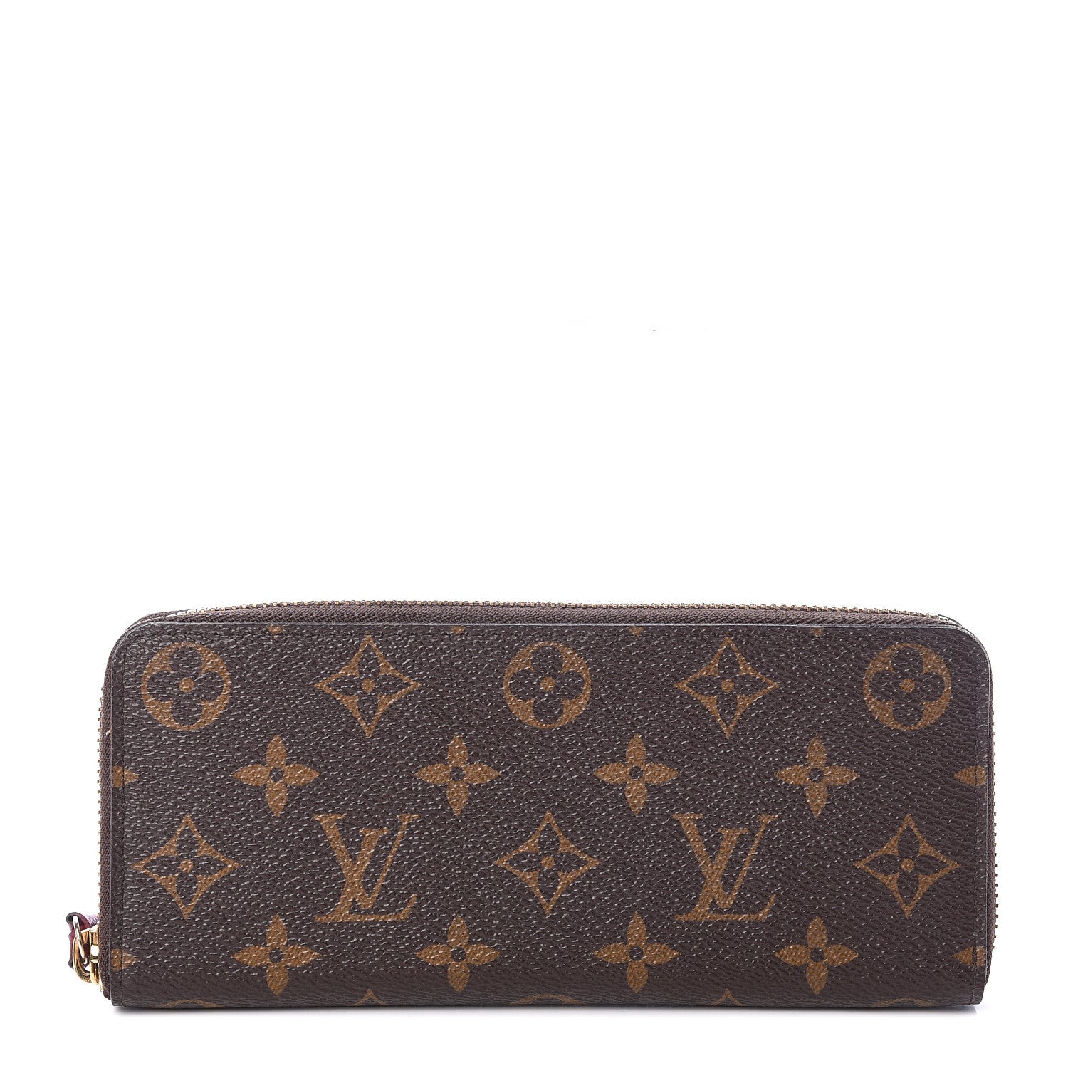 Louis Vuitton Monogram Clemence Wallet Fuchsia 1 of 5