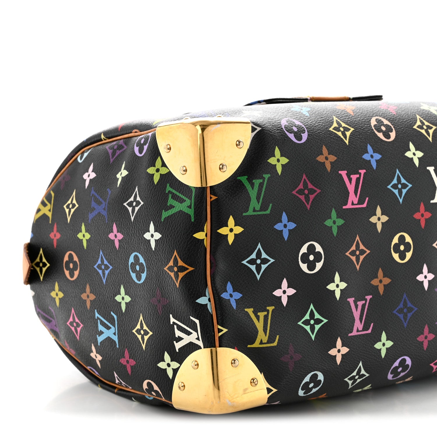 Louis Vuitton Monogram Multicolor Speedy 30 Black 8 of 9