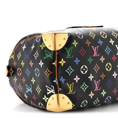 Louis Vuitton Monogram Multicolor Speedy 30 Black 8 of 9