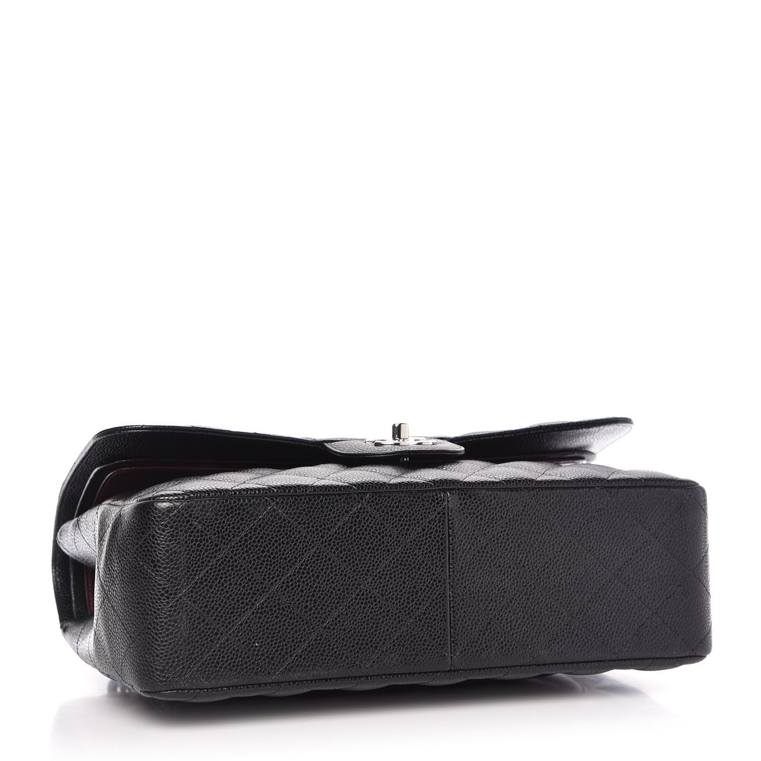 Chanel Caviar Quilted Jumbo Double Flap Black 5 of 11