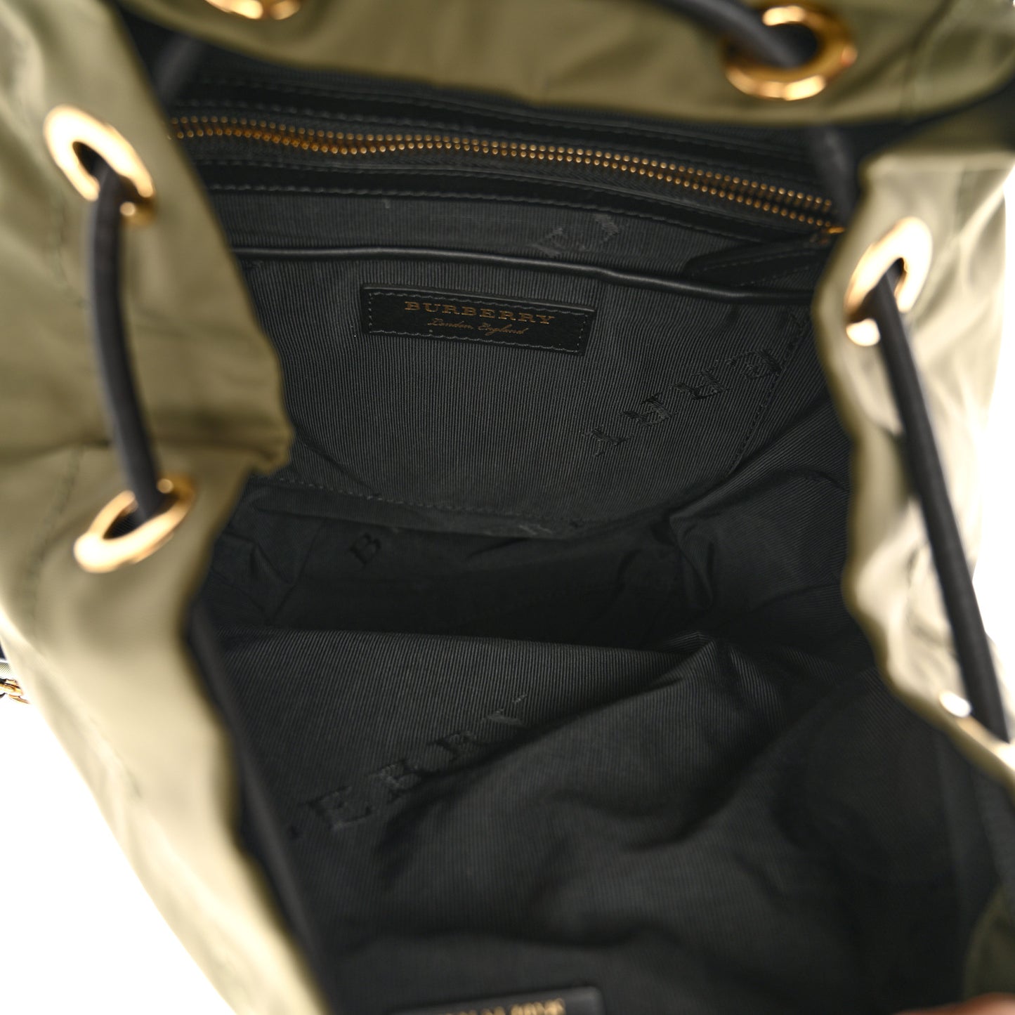 Nylon Medium Rucksack Backpack Green