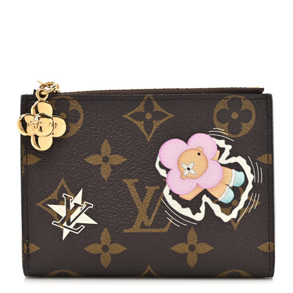 Louis Vuitton Monogram Snow Show Lisa Wallet Azur Frost 1 of 10