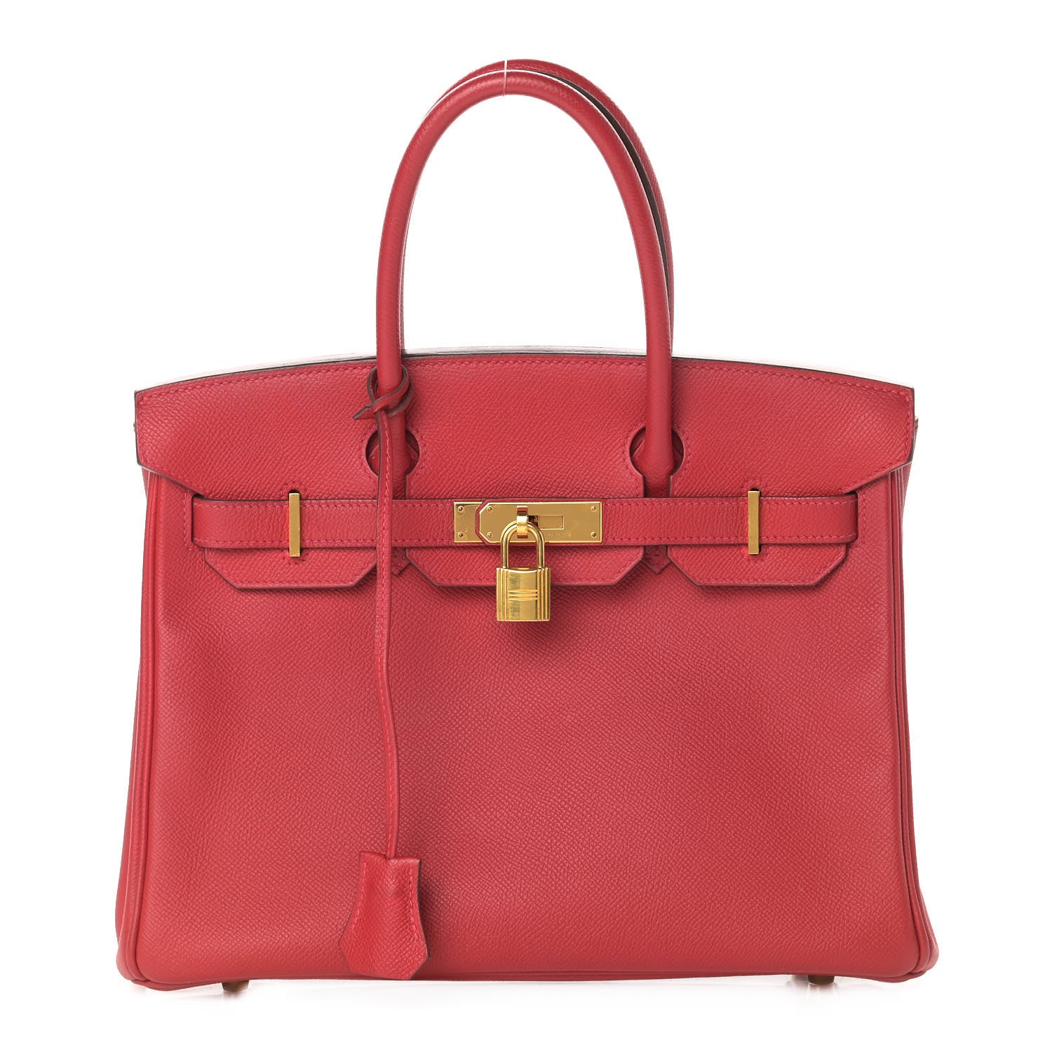 Hermes Epsom Birkin 30 Rouge Casaque 1 of 42