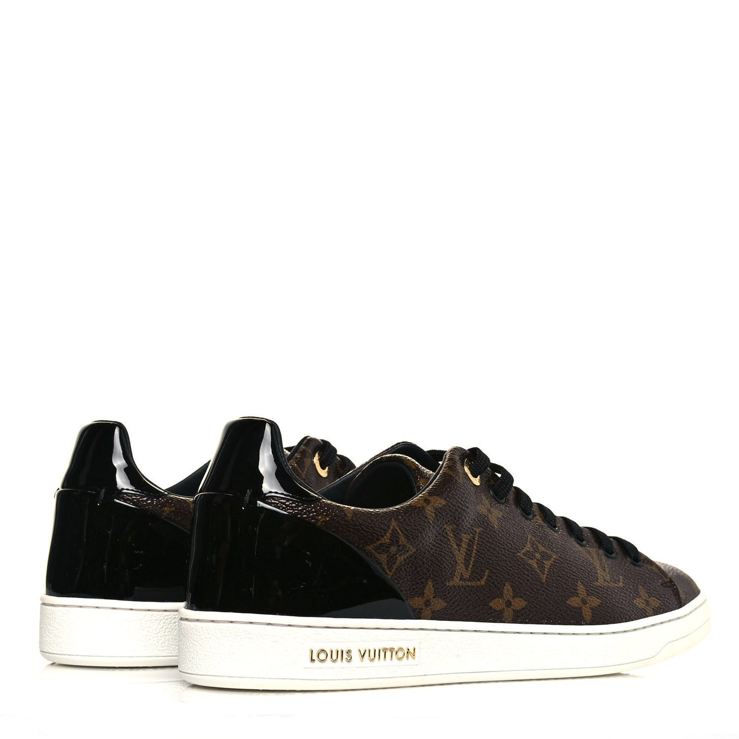 Patent Monogram Frontrow Sneakers 40