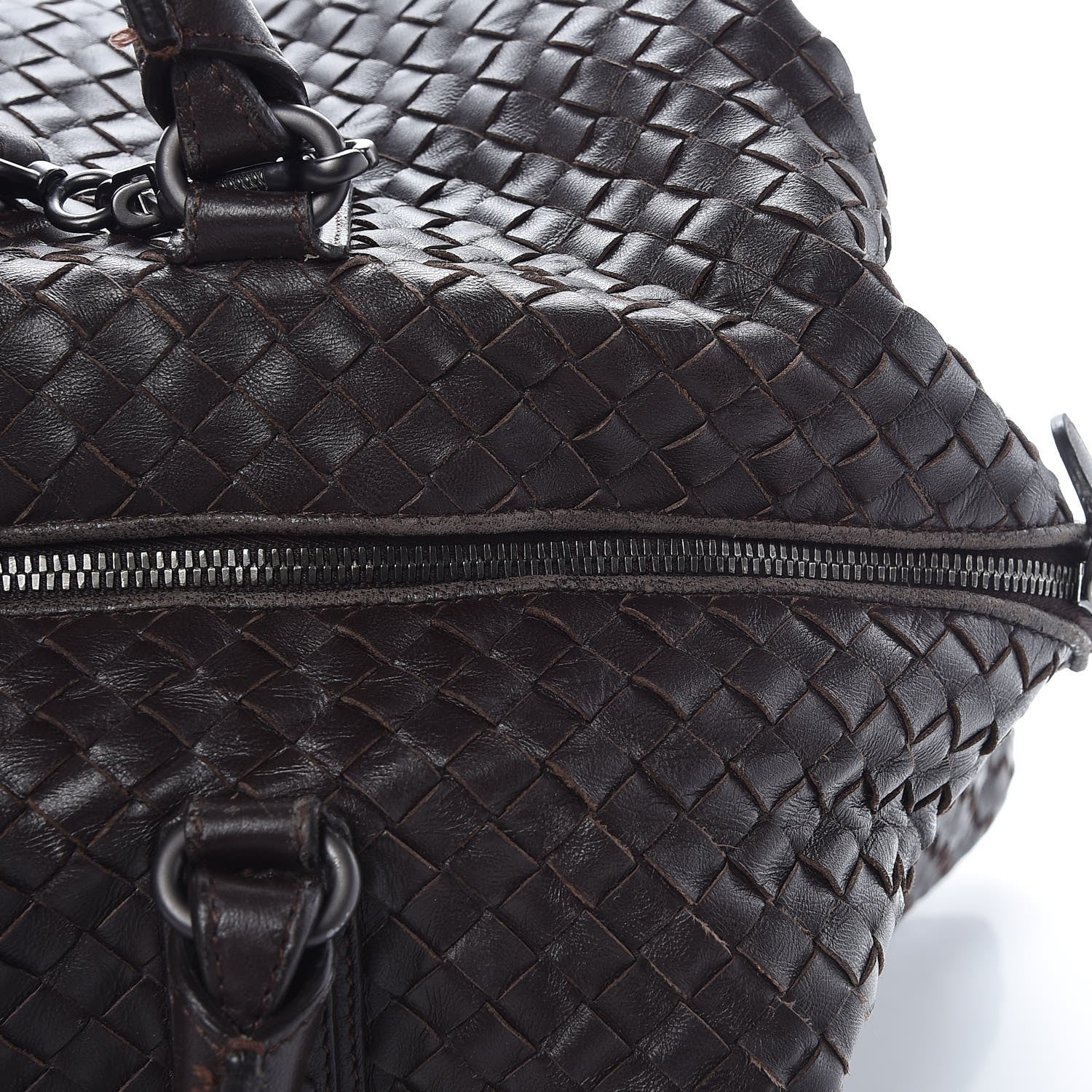Bottega Veneta Nappa Intrecciato Maxi Convertible Tote Ebano 25 of 25