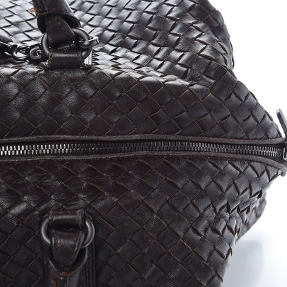 Bottega Veneta Nappa Intrecciato Maxi Convertible Tote Ebano 25 of 25