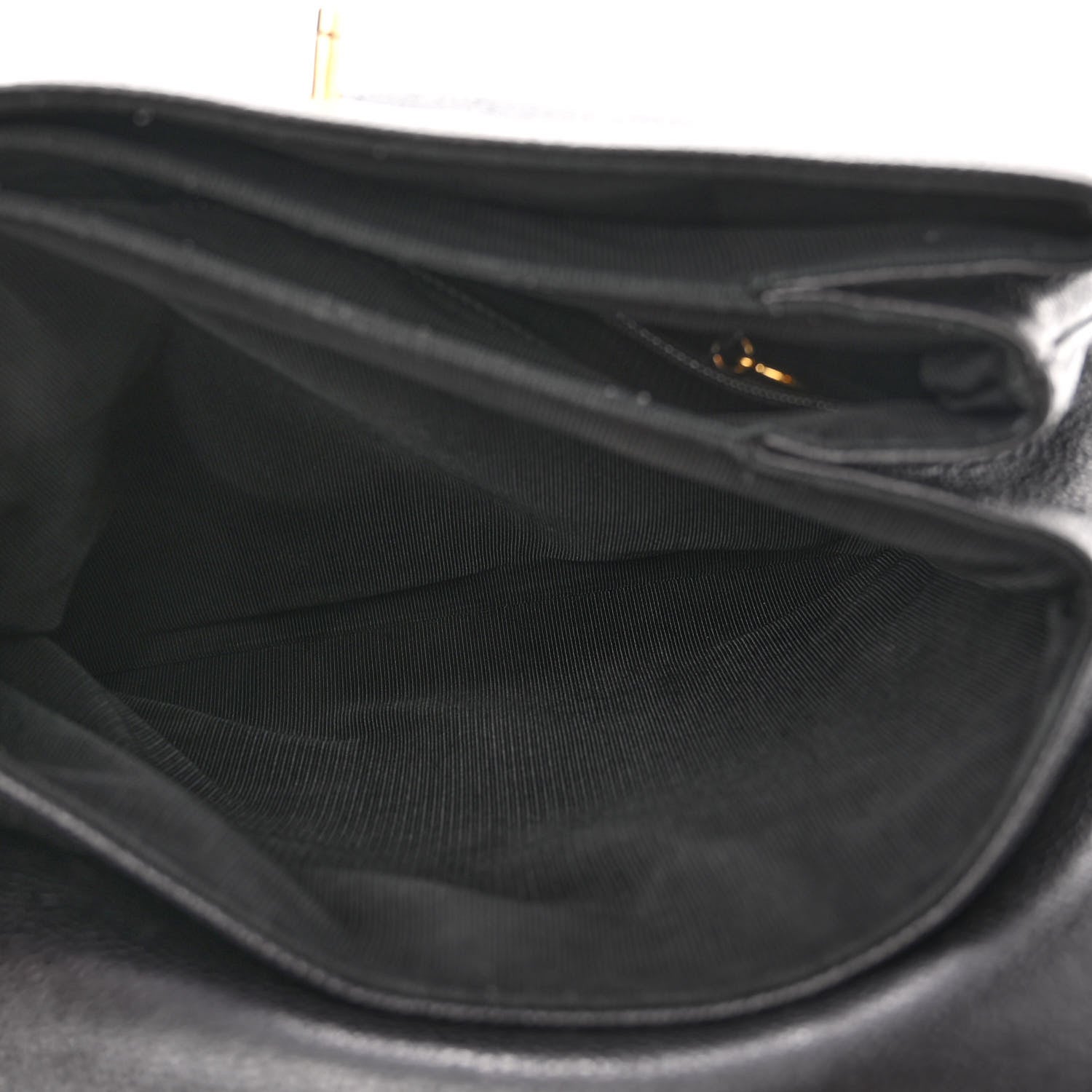 Chanel Caviar CC Backpack Black 7 of 12