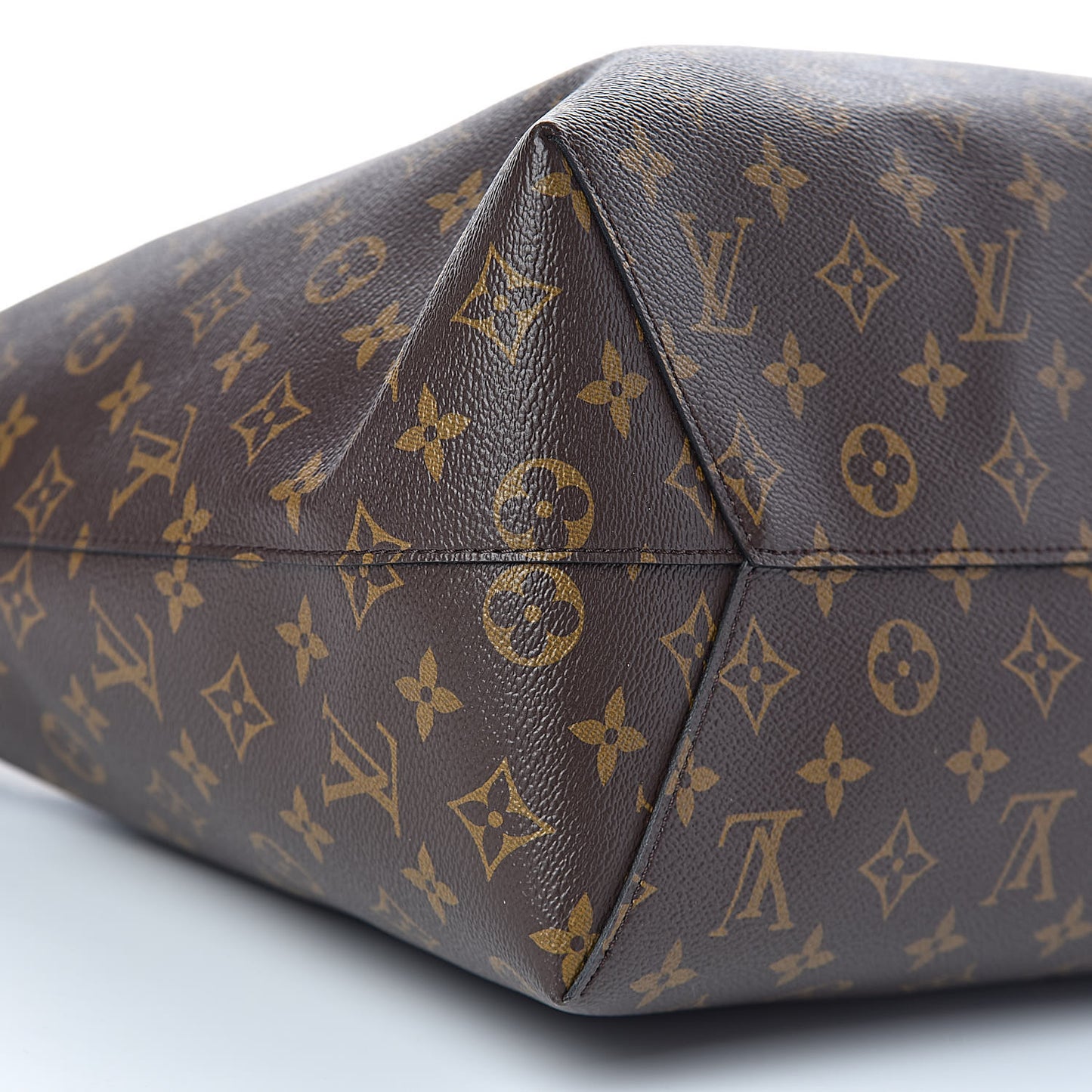 Monogram Flower Hobo Black