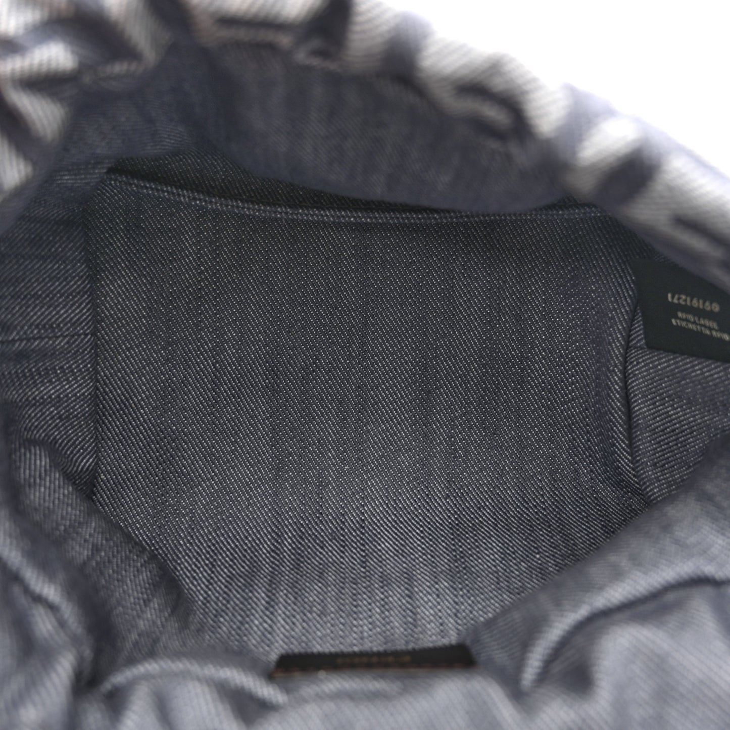 Denim Small Mamma Baguette Blue