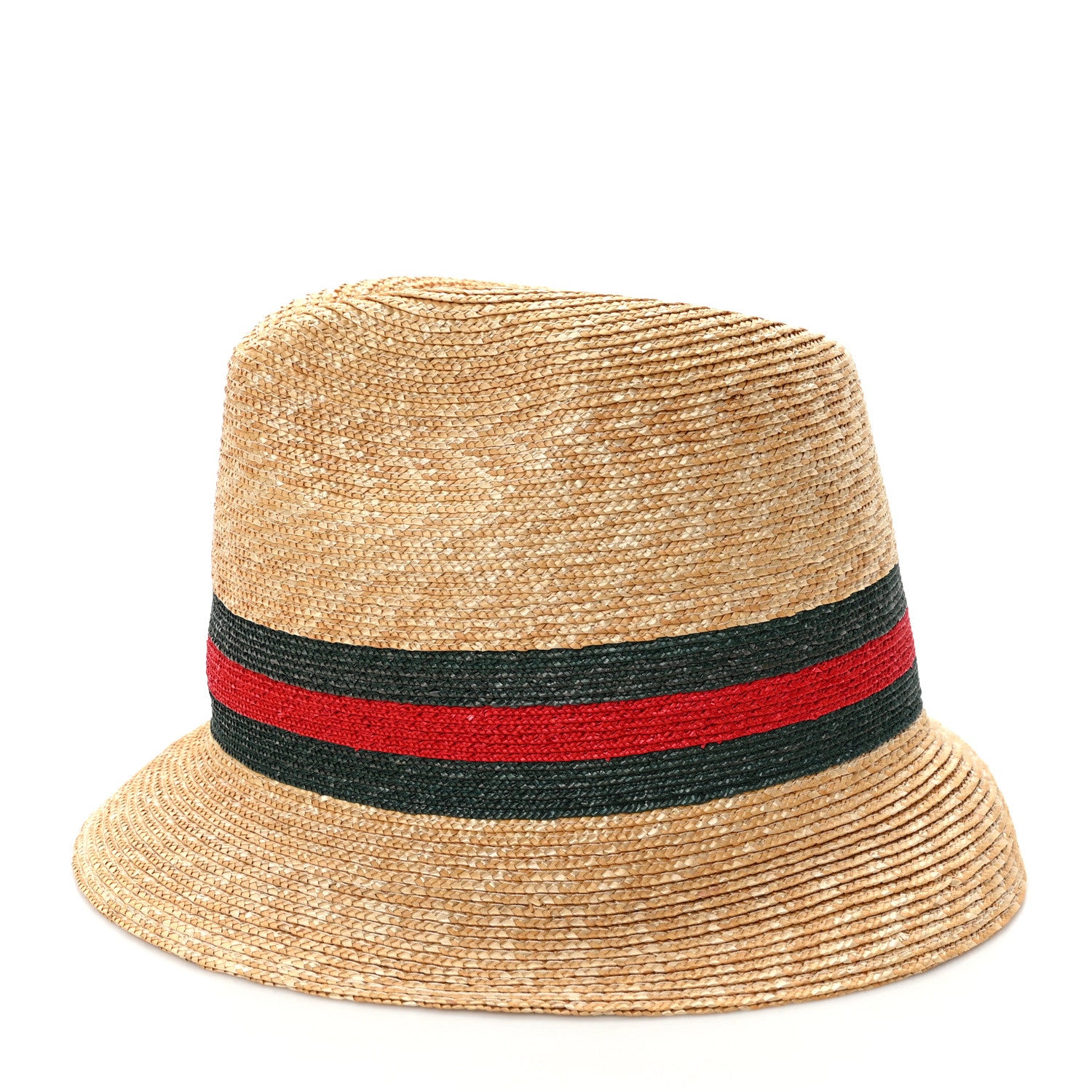 Gucci Abaca Straw Web Fedora Hat M 4 of 9